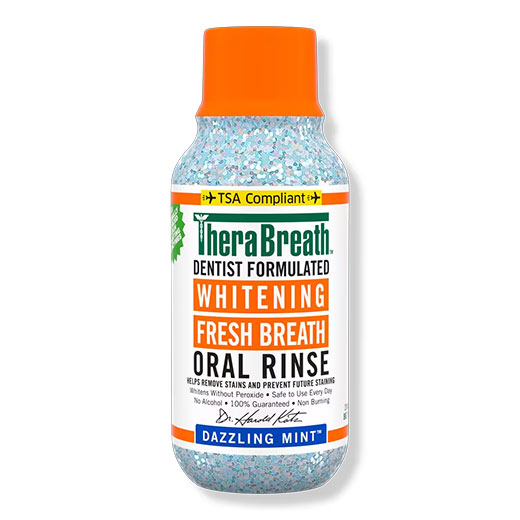 Whitening Fresh Breath Oral Rinse - Dazzling Mint