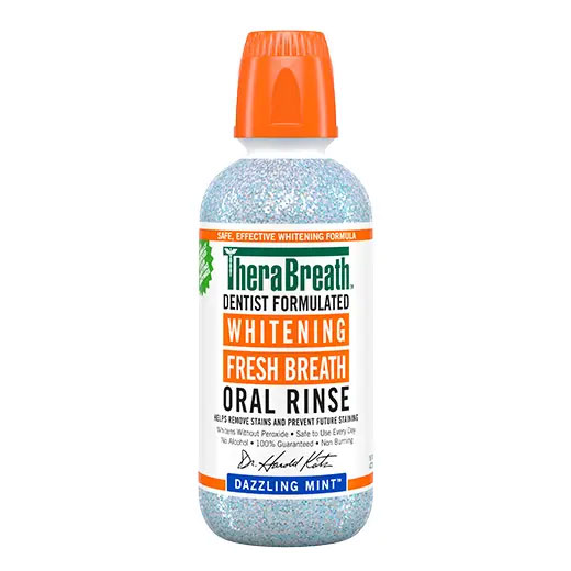 Whitening Fresh Breath Oral Rinse - Dazzling Mint